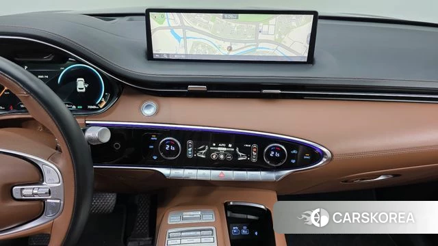 Genesis GV70 2022 Черный из Кореи, фото 6