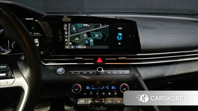 Hyundai Avante Hybrid (CN7) 2020 Серебристо-серый из Кореи, фото 6