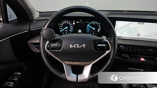 Kia K8 Hybrid 2024 Серый из Кореи, фото 6