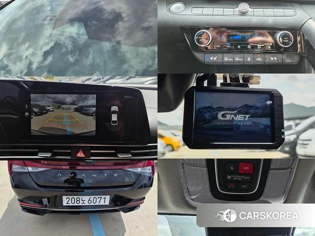 Hyundai Avante (CN7) 2022 Черный из Кореи, фото 6