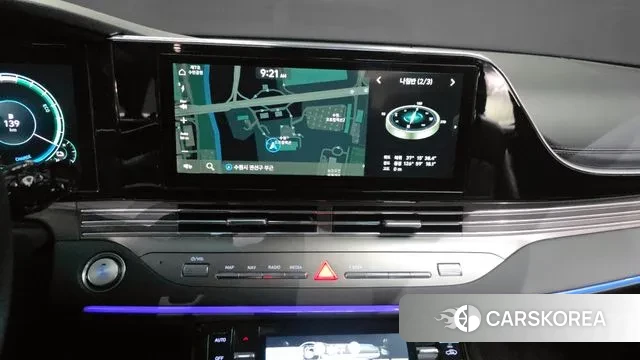Hyundai The New Grandeur IG Hybrid 2021 Черный из Кореи, фото 6