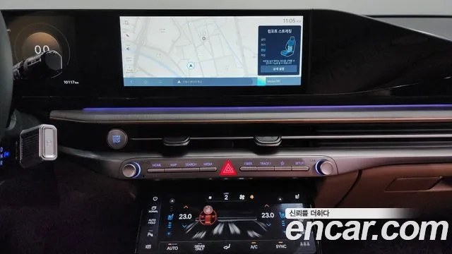 Hyundai Grandeur Hybrid (GN7) 2023 Черный из Кореи, фото 6