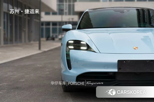 Porsche Taycan 2021 Синий из Китая, фото 6