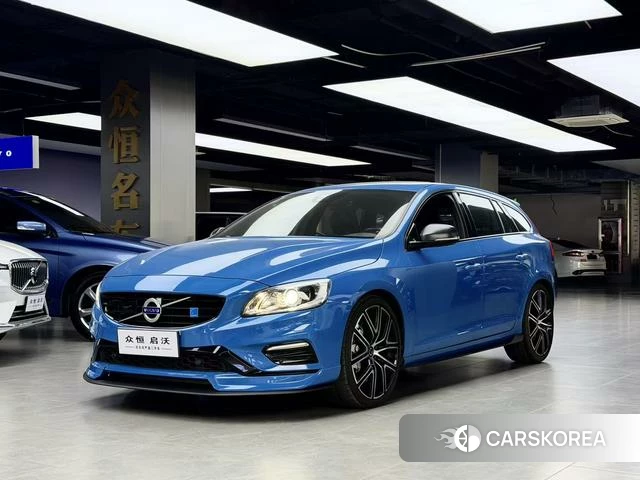 Volvo V60 2019 Синий из Китая, фото 6