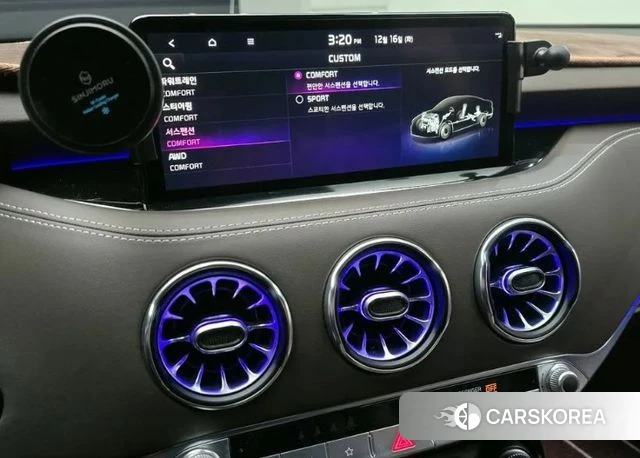 Kia Stinger Meister 2022 Небесно-голубой из Кореи, фото 6