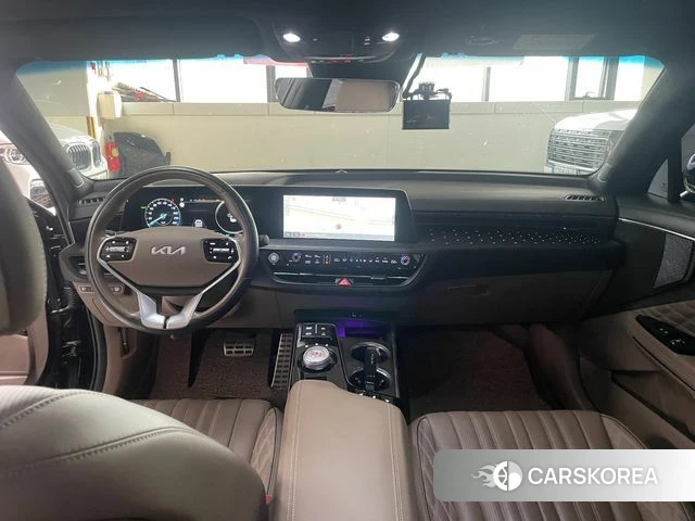 Kia K8 Hybrid 2022 Черный из Кореи, фото 6