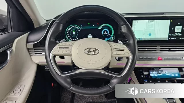 Hyundai The New Grandeur IG Hybrid 2021 Серый из Кореи, фото 6
