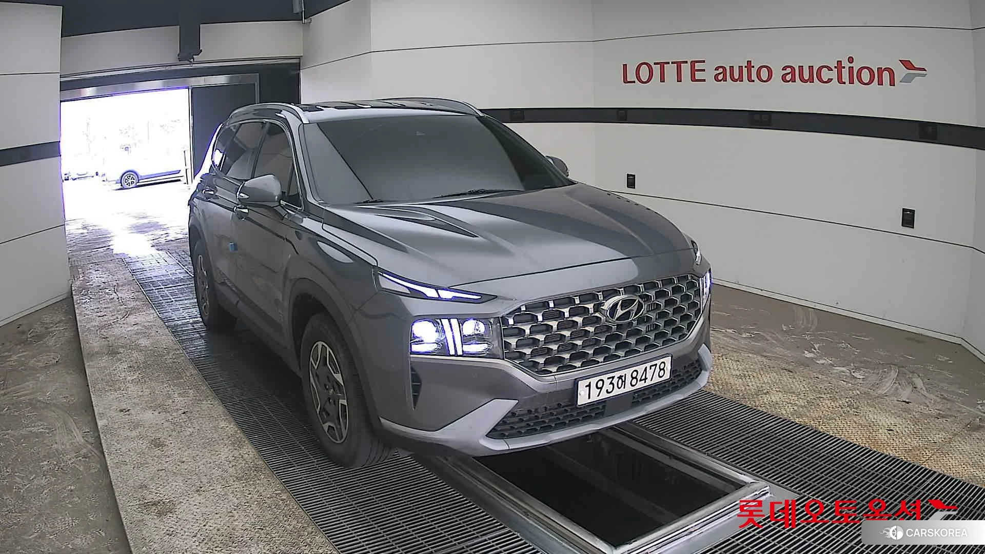 Hyundai Santa Fe Hybrid 2023 Magnetic Grey Metallic из Кореи, фото 6