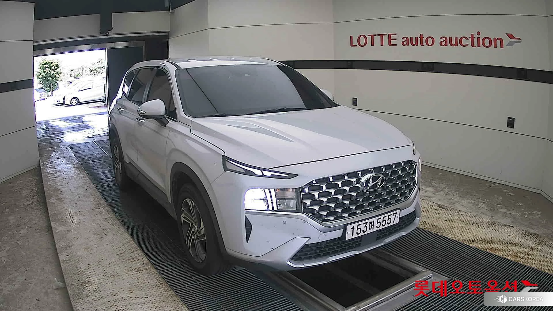 Hyundai Santa Fe 2021 Glacier White из Кореи, фото 6