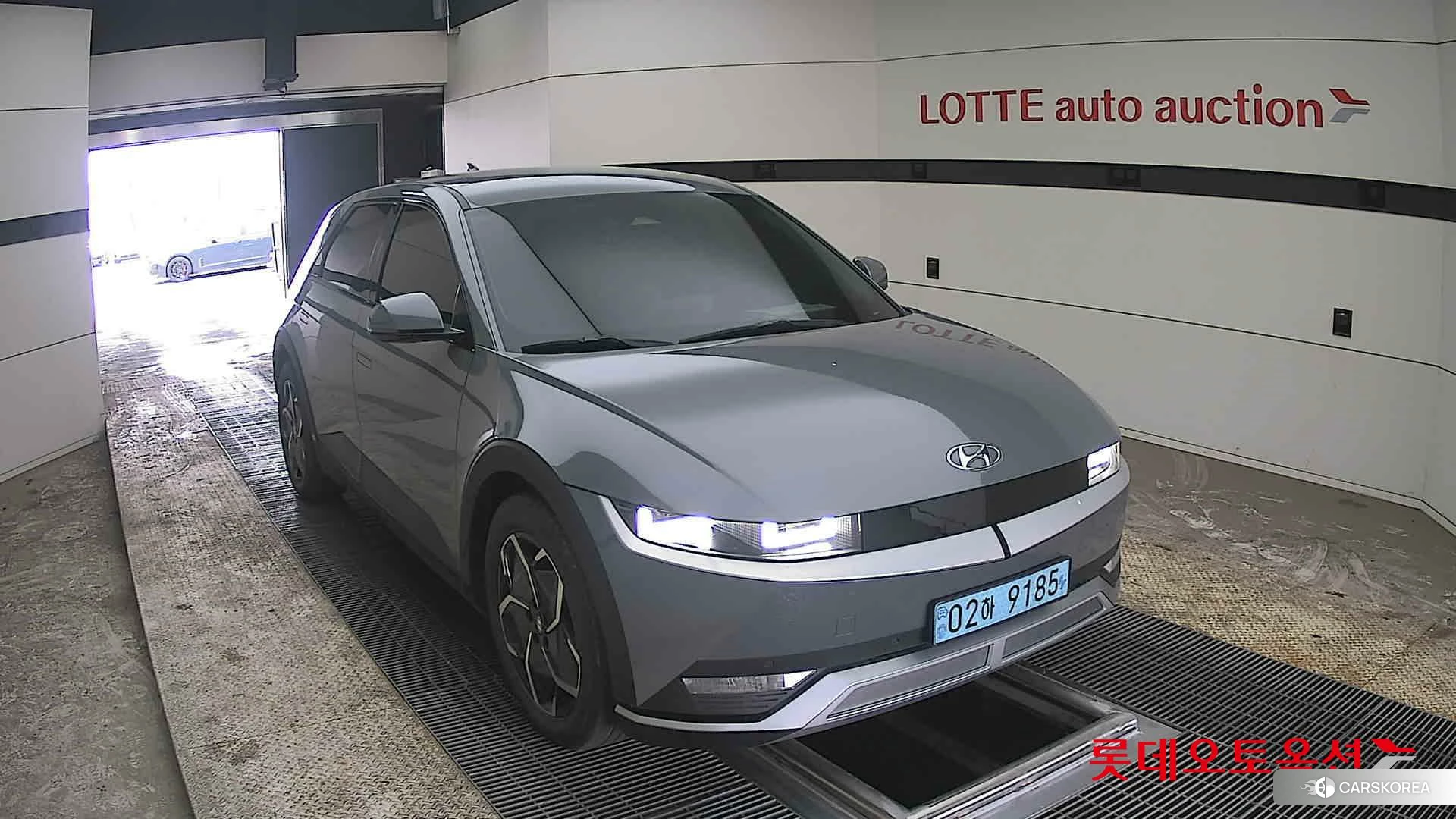 Hyundai IONIQ 5 2022 Galactic Grey Metallic из Кореи, фото 6