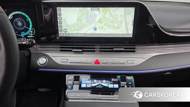 Hyundai The New Grandeur IG Hybrid 2022 Черный из Кореи, фото 6