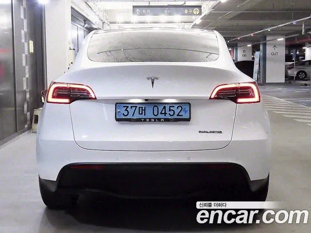 Tesla Model Y 2022 Белый из Кореи, фото 6