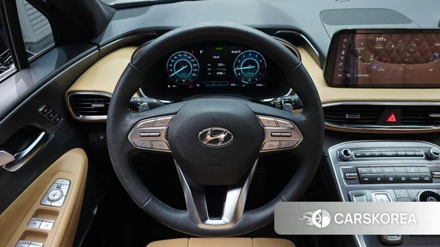 Hyundai The New Santa Fe 2022 Черный из Кореи, фото 6