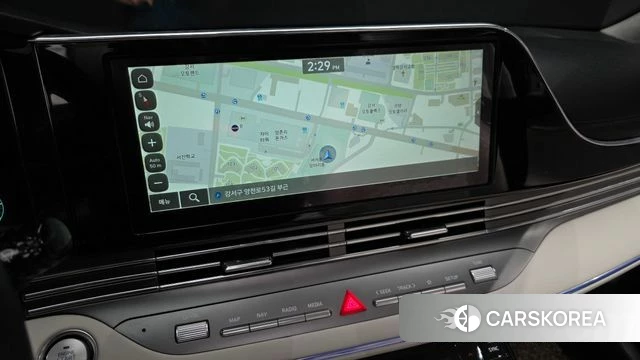 Hyundai The New Grandeur IG Hybrid 2022 Белый из Кореи, фото 6