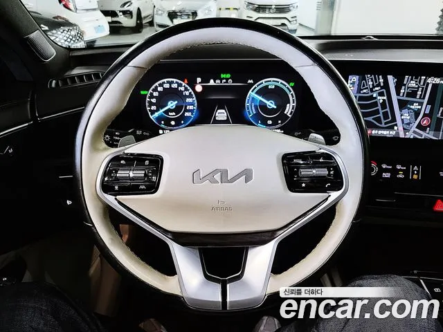 Kia K8 Hybrid 2022 Серебристо-серый из Кореи, фото 6