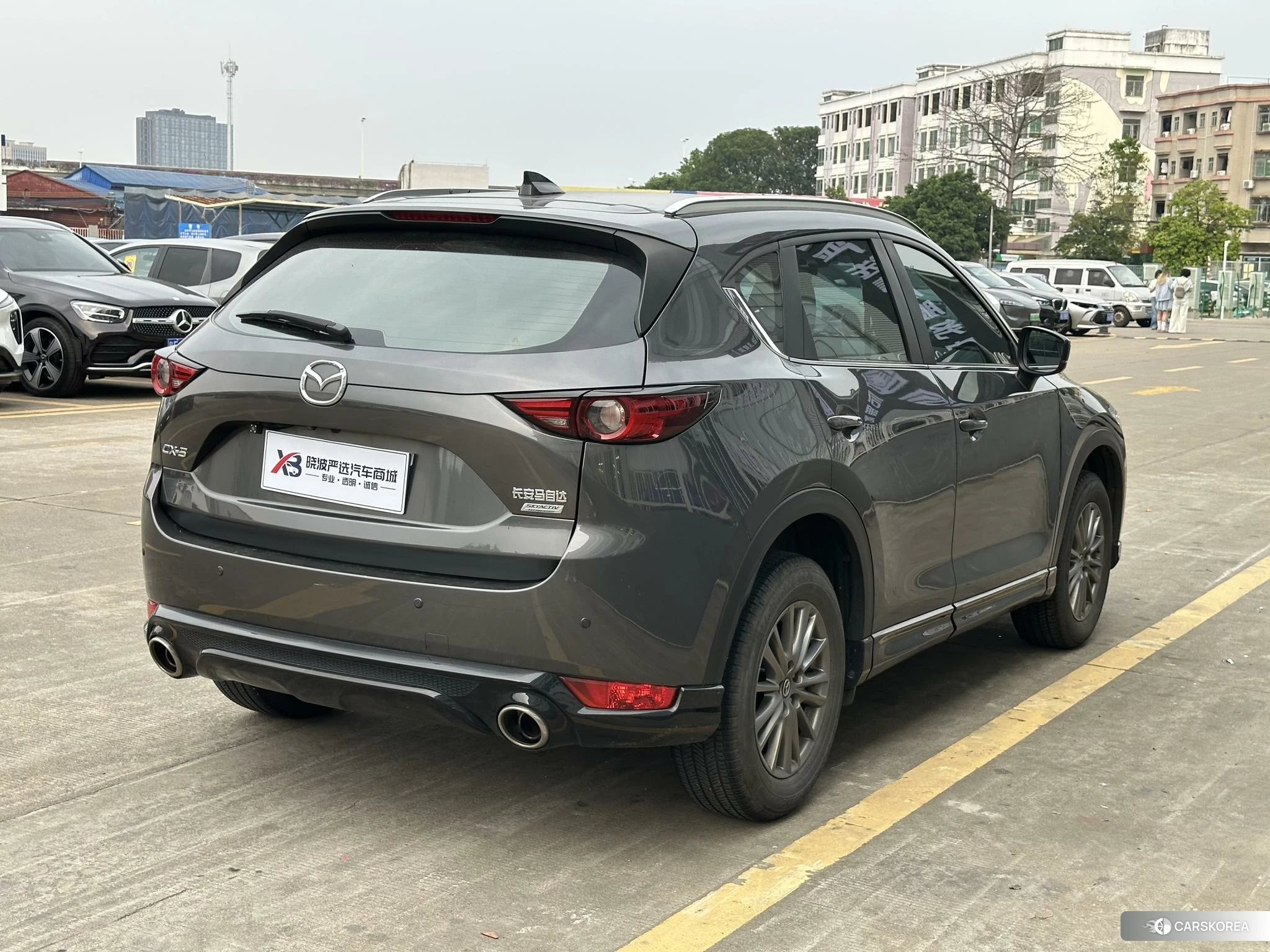 Mazda CX-5 2021 Темно-серый из Китая, фото 6