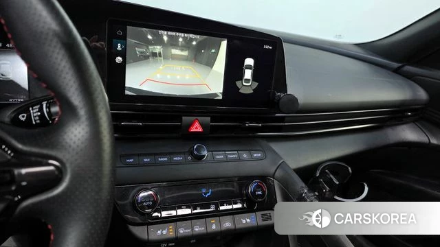 Hyundai Avante (CN7) 2022 Черный из Кореи, фото 6