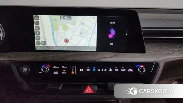 Kia K8 Hybrid 2021 Черный из Кореи, фото 6