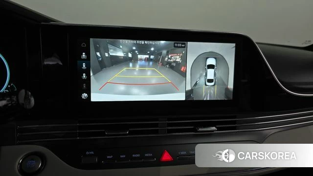 Hyundai The New Grandeur IG Hybrid 2022 Белый из Кореи, фото 6