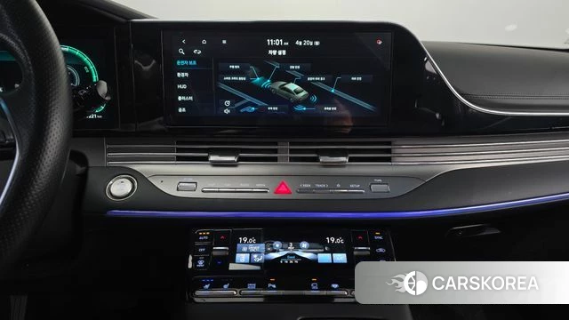 Hyundai The New Grandeur IG Hybrid 2020 Черный из Кореи, фото 6