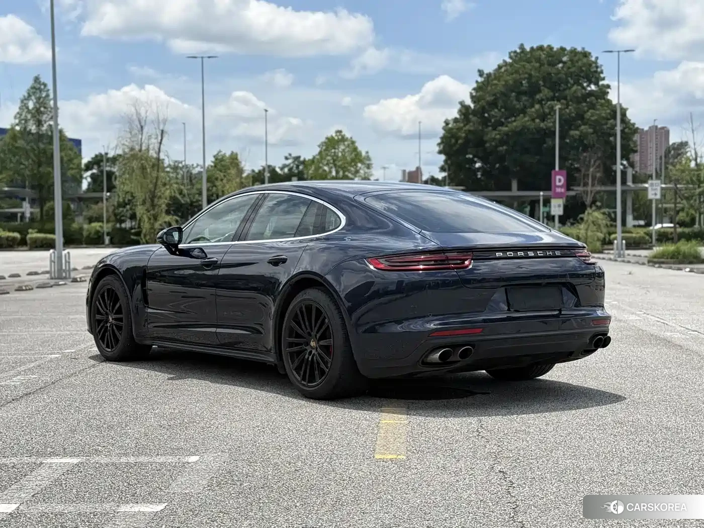 Porsche Panamera 2018 Синий из Китая, фото 6