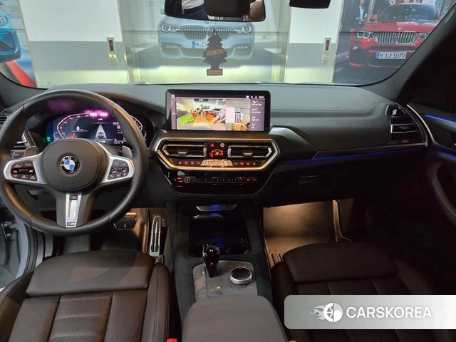 BMW X3 (G01) 2024 Небесно-голубой из Кореи, фото 6