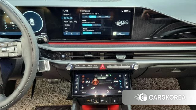 Hyundai Grandeur (GN7) 2023 Черный из Кореи, фото 6