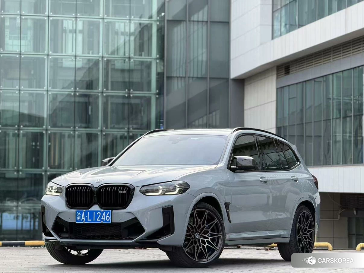 BMW X3 M 2021 Серебристо-серый из Китая, фото 6