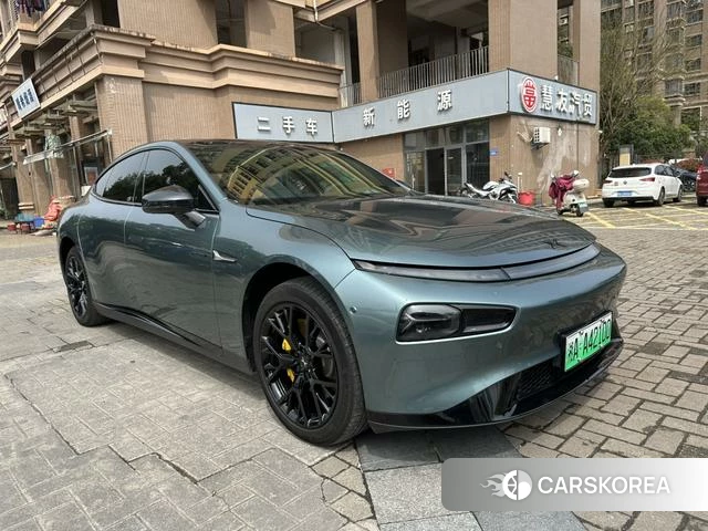 Xiaopeng Motors Xiaopeng P7 2023 Зеленый из Китая, фото 6