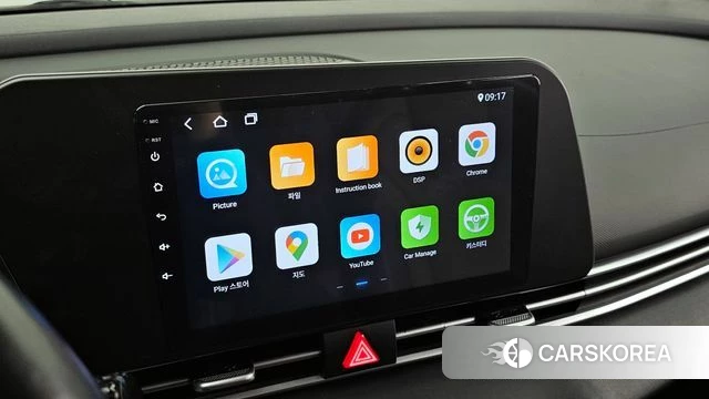 Hyundai Avante Hybrid (CN7) 2021 Серебристо-серый из Кореи, фото 6