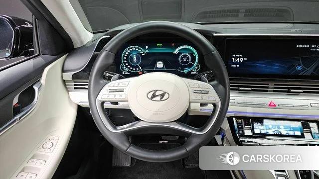 Hyundai The New Grandeur IG Hybrid 2022 Черный из Кореи, фото 6