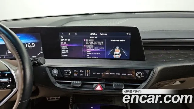 Kia K8 Hybrid 2021 Черный из Кореи, фото 6