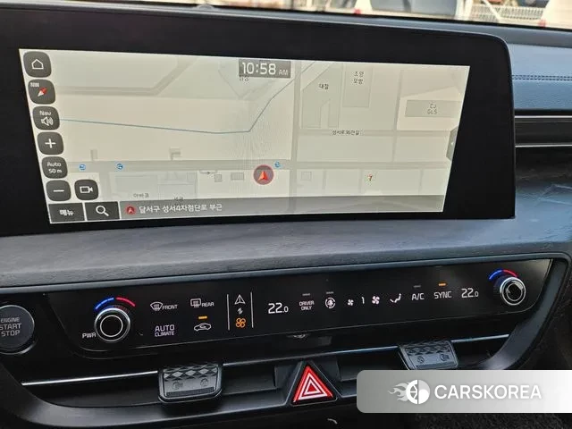 Kia K8 Hybrid 2021 Синий из Кореи, фото 6