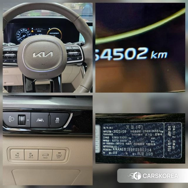 Kia Carnival 4th generation 2023 Черный из Кореи, фото 6