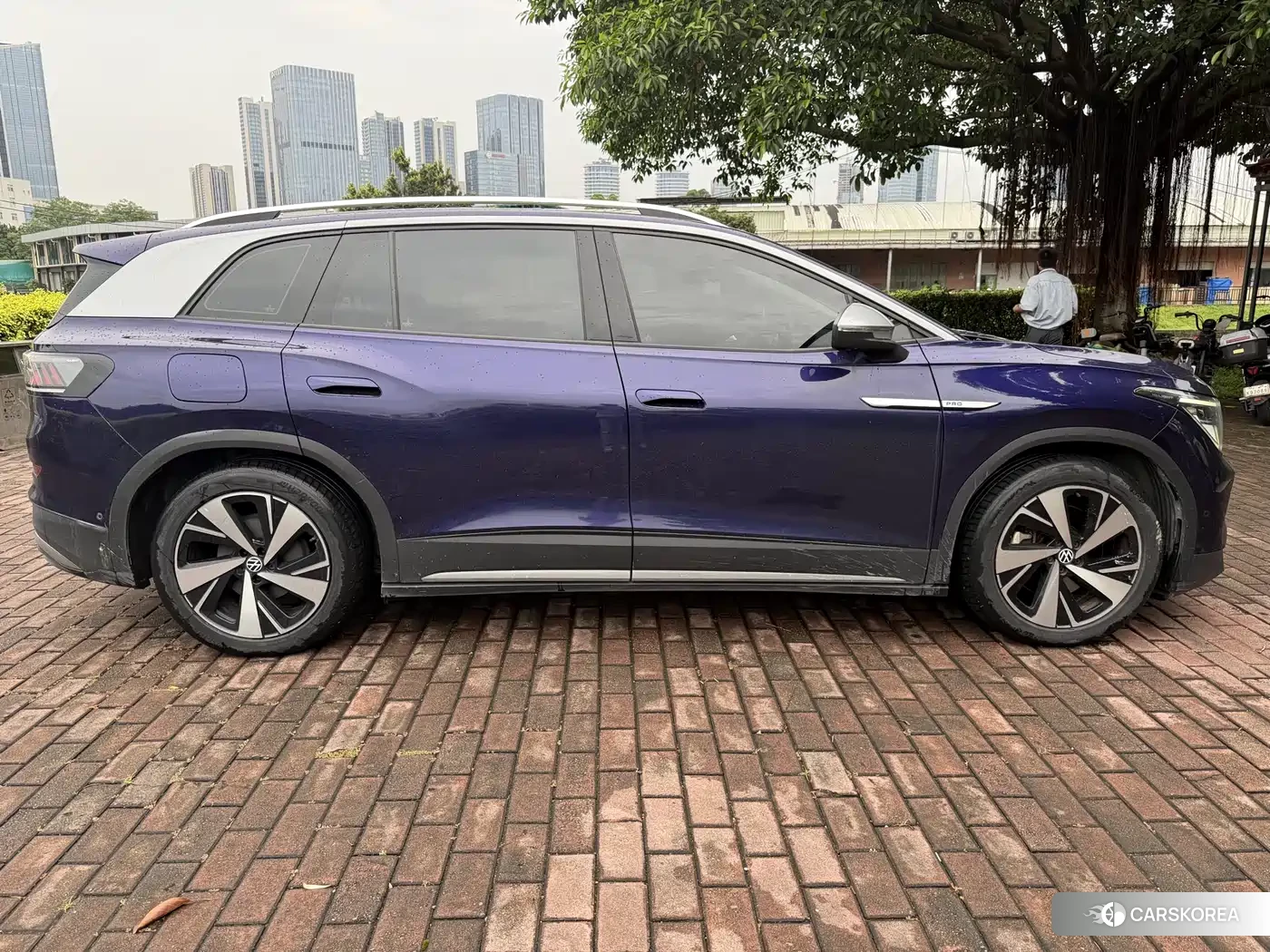Volkswagen ID.6 X 2022 Синий из Китая, фото 6