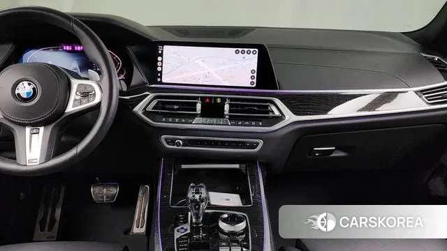 BMW X7 (G07) 2021 Черный из Кореи, фото 6