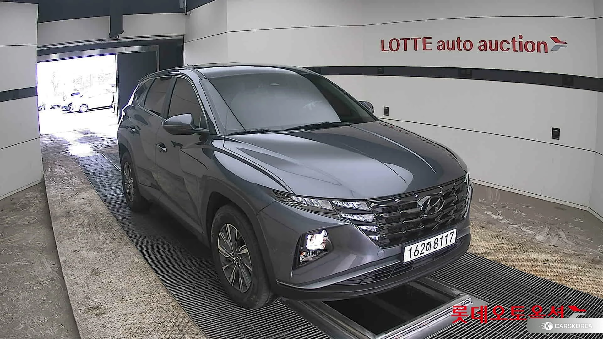 Hyundai Tucson Hybrid 2021 Titan Grey из Кореи, фото 6