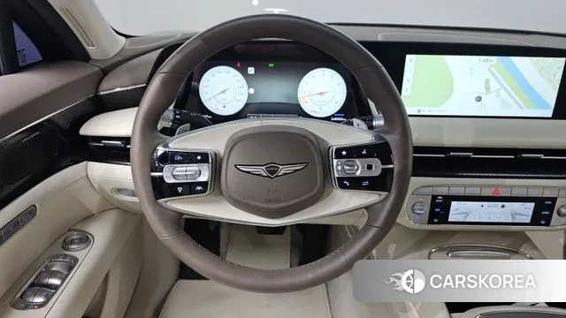 Genesis G90 (RS4) 2022 Темно-зеленый из Кореи, фото 6