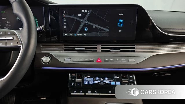 Hyundai The New Grandeur IG Hybrid 2020 Синий из Кореи, фото 6
