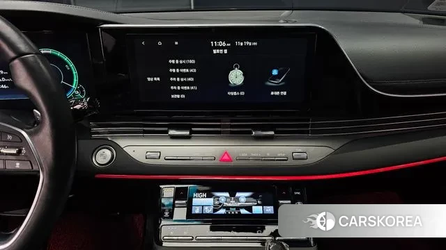 Hyundai The New Grandeur IG Hybrid 2021 Серый из Кореи, фото 6