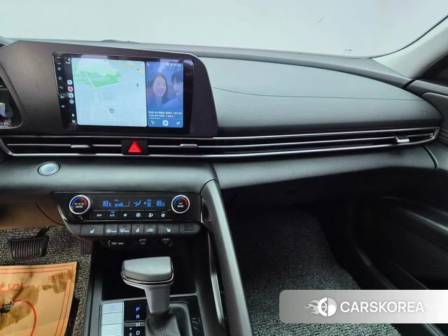 Hyundai Avante Hybrid (CN7) 2023 Белый из Кореи, фото 6