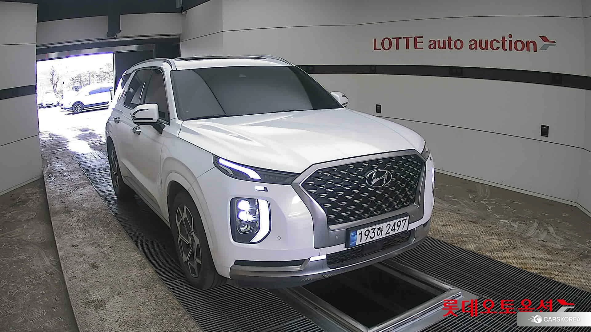 Hyundai Palisade 2022 Creamy White Pearl (optional) из Кореи, фото 6