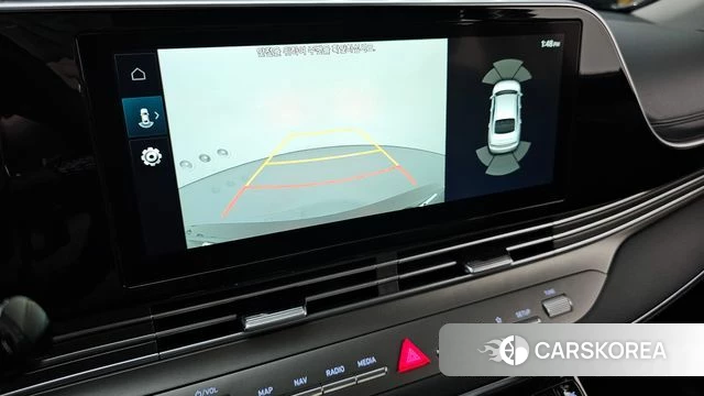 Hyundai The New Grandeur IG Hybrid 2022 Черный из Кореи, фото 6