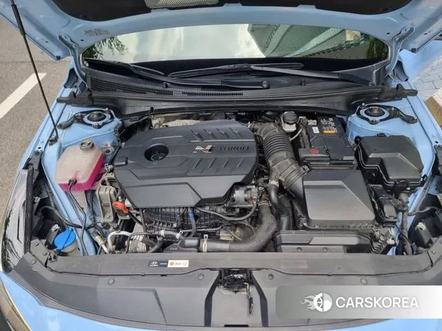 Hyundai Avante (CN7) 2021 Небесно-голубой из Кореи, фото 6