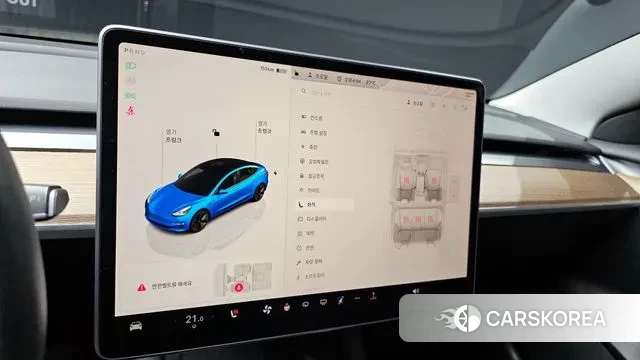Tesla Model 3 2022 Синий из Кореи, фото 6