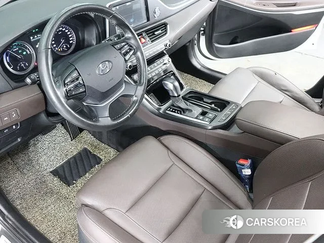 Hyundai Grandeur IG Hybrid 2018 Белый из Кореи, фото 6