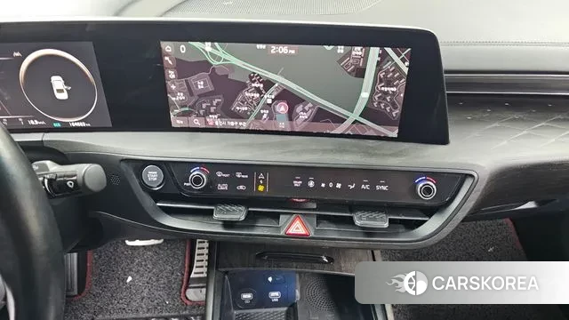 Kia K8 Hybrid 2021 Черный из Кореи, фото 6