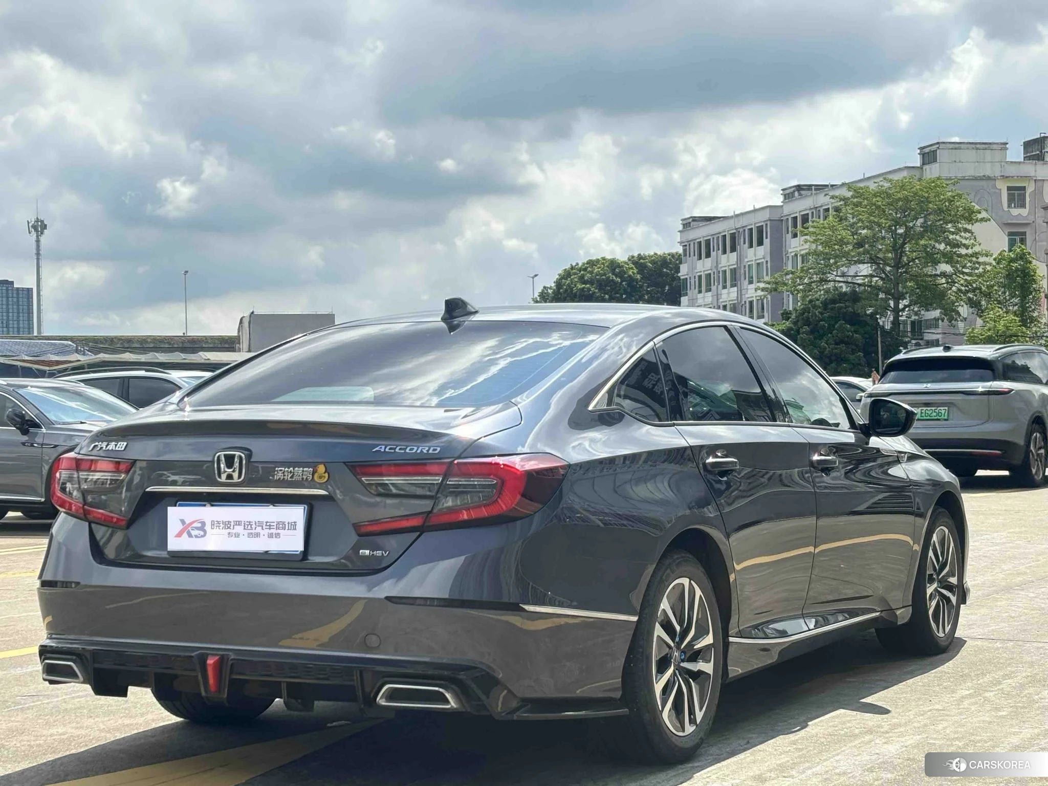 Honda Accord 2021 Темно-серый из Китая, фото 6