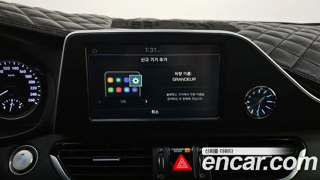 Hyundai Grandeur IG 2019 Черный из Кореи, фото 6