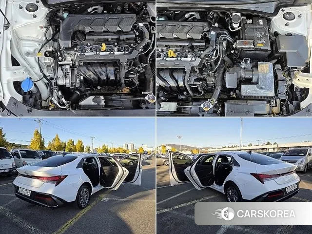 Hyundai The New Avante (CN7) 2023 Белый из Кореи, фото 6